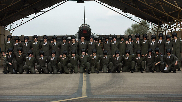 The new pilots (Photo: IDF Spokesperson's Unit)