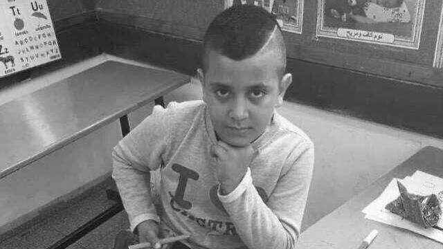 מוסא גריפאת, בן 10. נהרג מפגיעת רכב בזרזיר ()