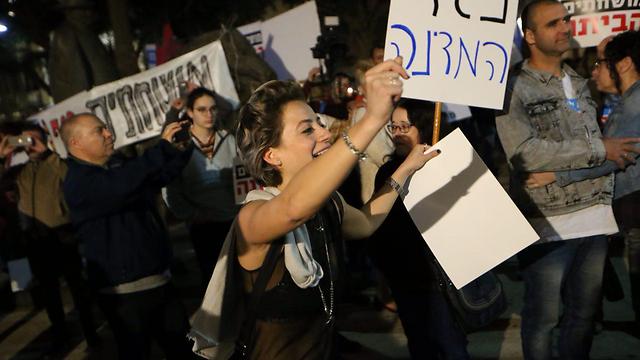 Демонстрация в Тель-Авиве. Фото: Моти Кимхи