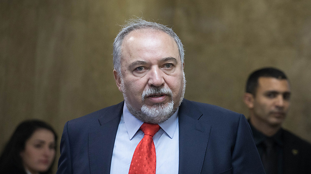 Defense Minister Lieberman (Photo: Hadas Parush/Flash90)