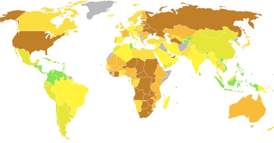 Индекс счастья. Фото: Википедия