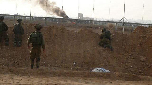 Силы ЦАХАЛа на границе сектора Газы