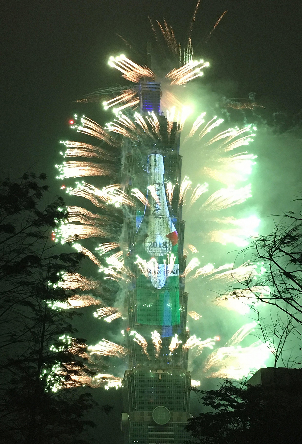 טייוואן מקבלת את השנה החדשה (צילום: EPA) (צילום: EPA)