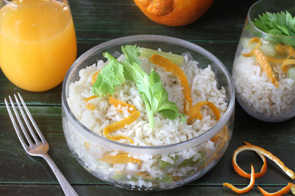 אורז בניחוח תפוזים (צילום, סגנון והכנה: אסנת לסטר)