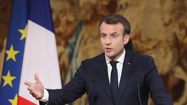 נשיא צרפת עמנואל מקרון (צילום: AFP) (צילום: AFP)