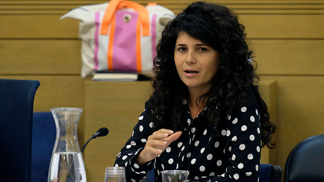 MK Sharren Haskel is the most famous of the Statesmanship College and is close to the Kohelet Policy Forum, both recipients of Tikvah Fund donations (Photo: Yoav Dudkevitch)