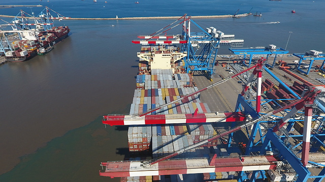 Морской порт в Хайфе. Фото: Венциан Верхафтиг/Хайфский порт