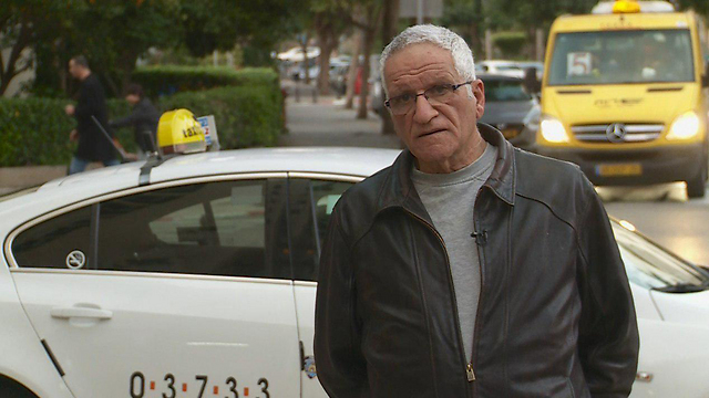 דוד הלאלי, נהג מונית שנפל קורבן לנוכל (צילום: חגי דקל) (צילום: חגי דקל)