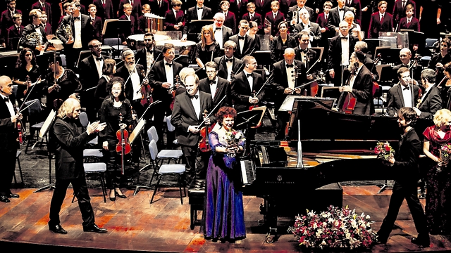 אסתרית בלצן: בקונצרט בבית האופרה בתל־אביב (צילום: אריק סולטן) (צילום: אריק סולטן)