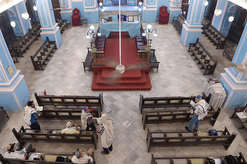 כיום בית הכנסת "מגן דוד" כמעט ריק (צילום: AFP) (צילום: AFP)