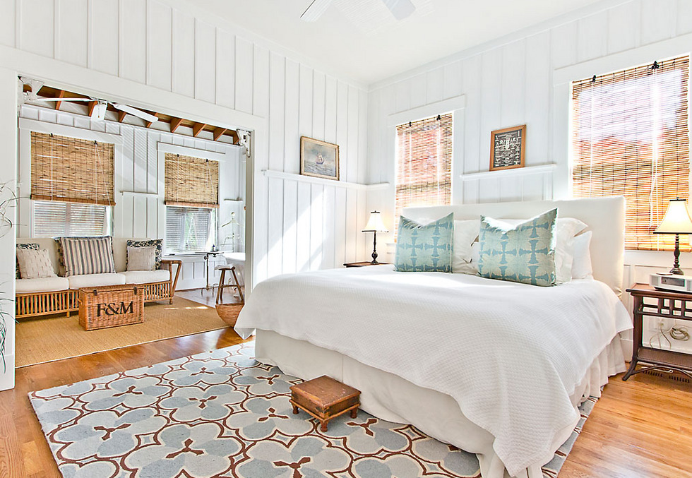 אחד מחדרי השינה (צילום: מתוך אתר Tybee Vacation Rentals) (צילום: מתוך אתר Tybee Vacation Rentals)
