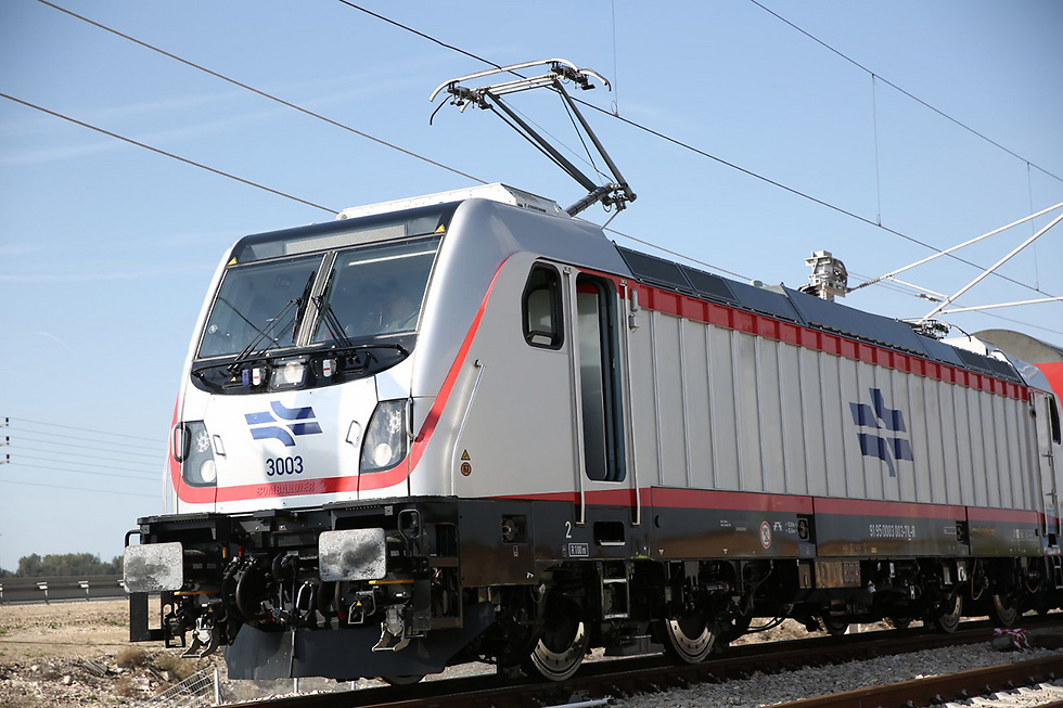 The express Jerusalem train line took its first test run (Photo: Meshi Ben Ami)
