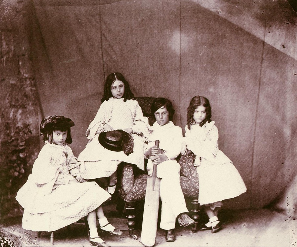 Alice, Lorina, Harry, and Edith Liddell 1860 (Dreaming in Pictures, Douglas R. Nickel) (Dreaming in Pictures, Douglas R. Nickel)