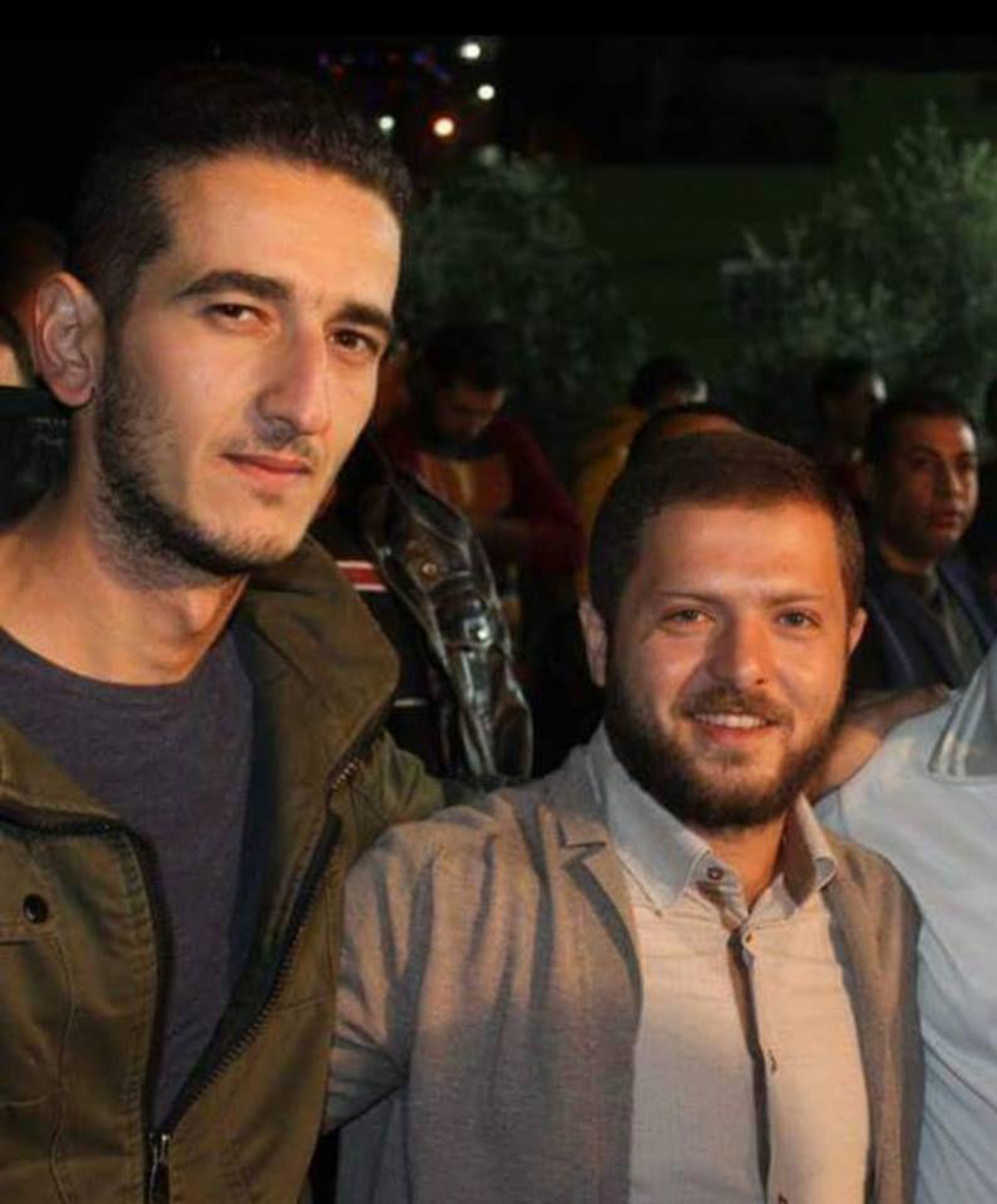 Ahmed Jarrar (R) and a cousin with the same name killed in Jenin after firing at IDF forces