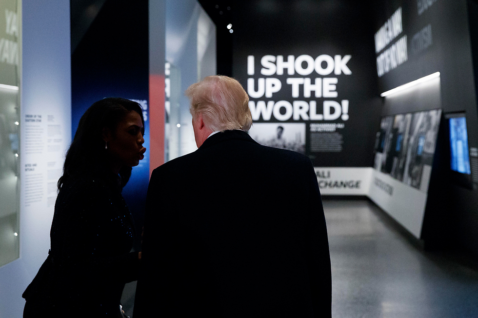 Трамп в Национальном музее афроамериканской истории в Вашингтоне. Фото: АР