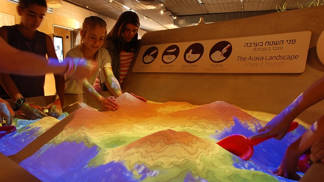 Интерактивная экспозиция в Центре Вайдора. Фото: Туристическая компания регионального совета Арава-Тихона