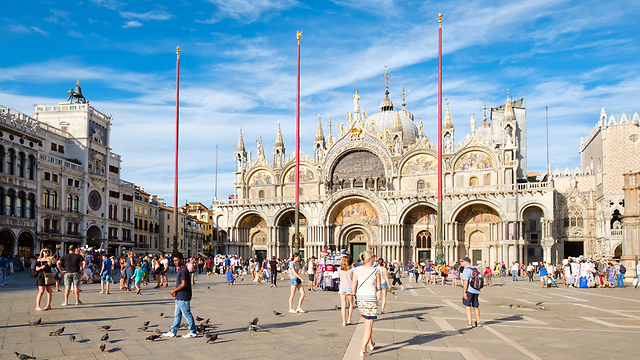 כיכר סן מרקו, ונציה (צילום: שאטרסטוק) (צילום: שאטרסטוק)