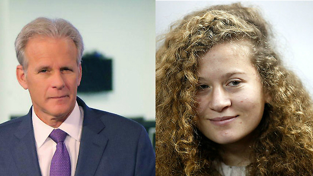 MK Oren (L) believes Ahed Tamimi and her family are actors (Photo: Avi Moalem, EPA)