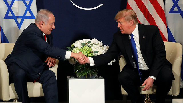 PM Netanyahu (L) with President Trump (Photo: Reuters)