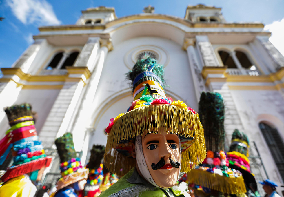 חגיגות סן סבסטיאן בניקרגואה (צילום: AFP) (צילום: AFP)