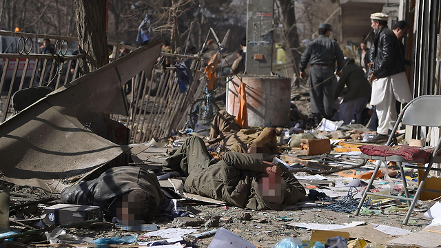 אחרי עוד פיגוע של הטליבאן בבירה קאבול (צילום: AFP) (צילום: AFP)
