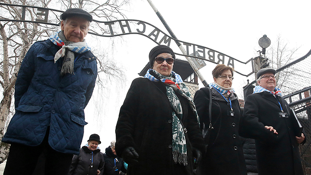 A Foreign Affairs Ministry source admitted death camps such as Auschwitz were not Polish (Photo: AP)
