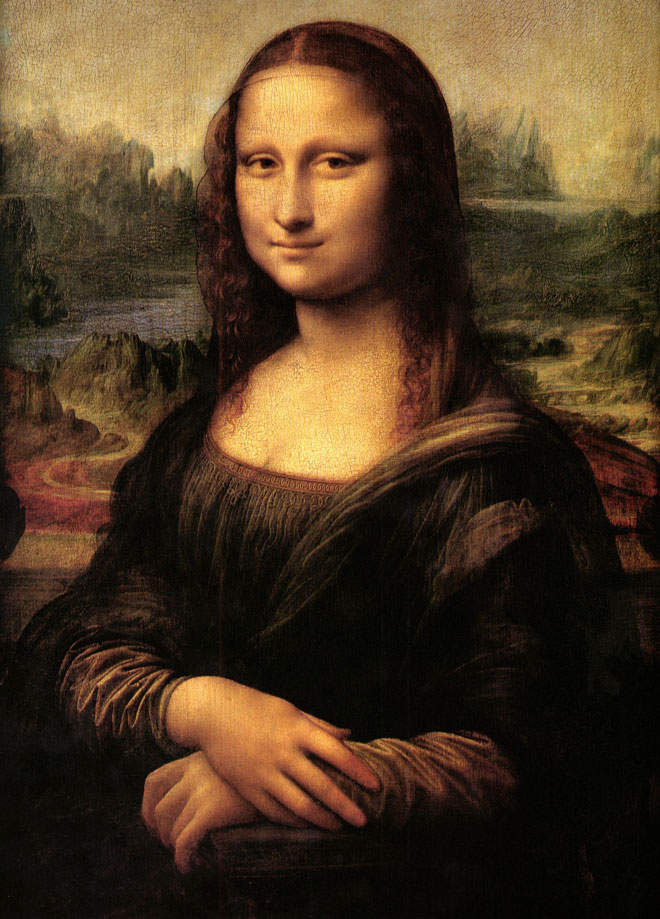 "מונה ליזה", היצירה המפורסמת ביותר שלו (ציור: לאונרדו דה וינצ'י, מתוך rex/asap creative)
