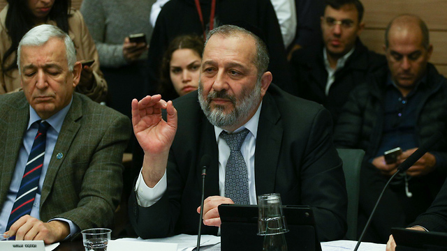 Interior Minister Aryeh Deri. ‘If God would come down, I think he would be ashamed of him’ (Photo: Ohad Zwigenberg)