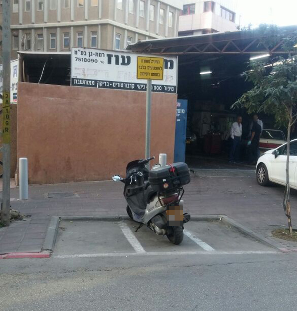 בניגוד לירושלים, חניית אופנועים מוסדרת בתל אביב (צילום: יואב ללום) (צילום: יואב ללום)