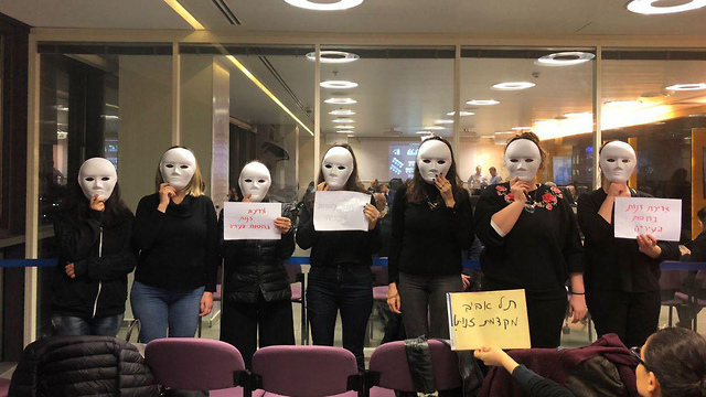 Акция против проституции. Фото: штаб по борьбе с торговлей женщинами
