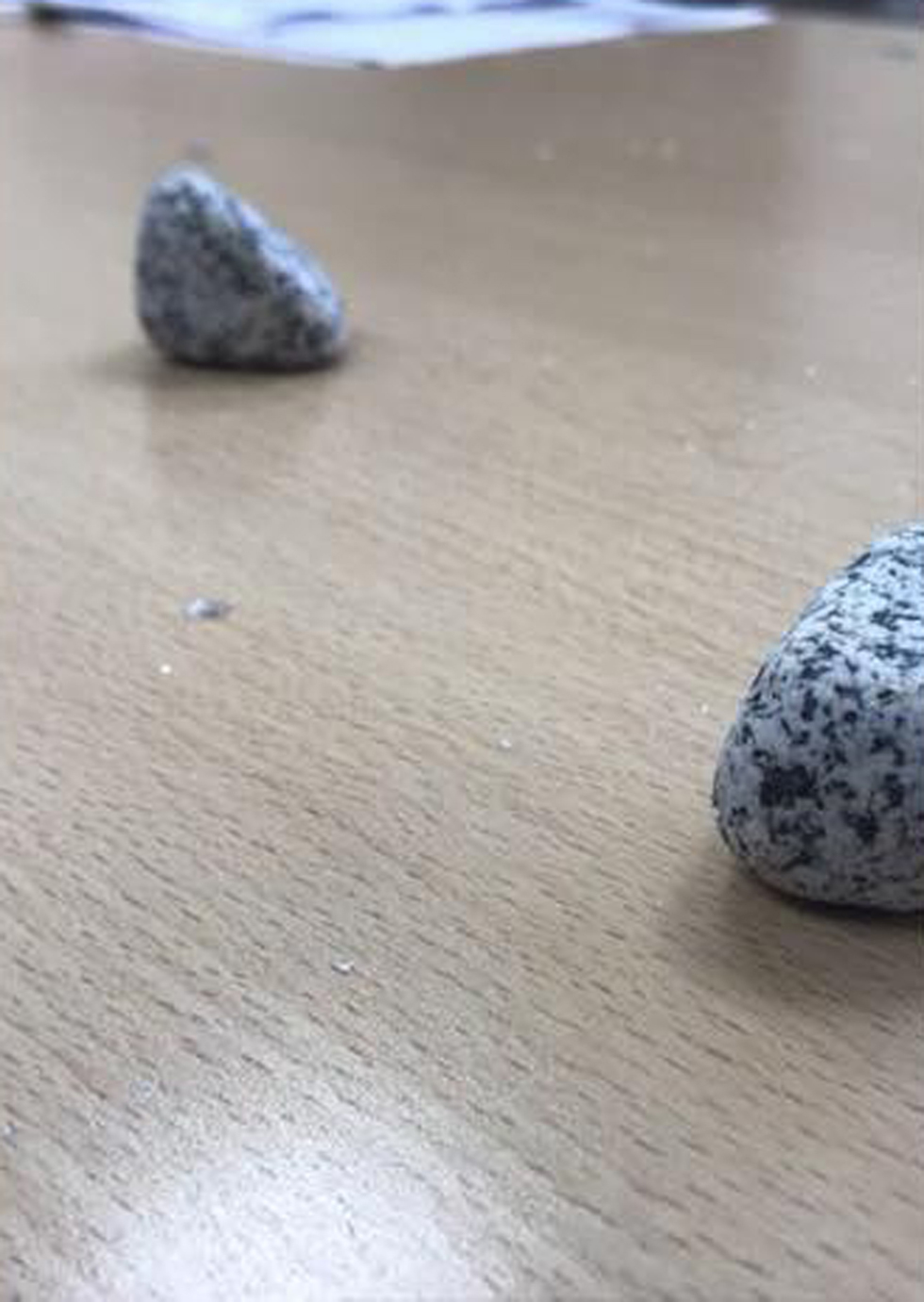 Stones thrown at Ashdod municipality building