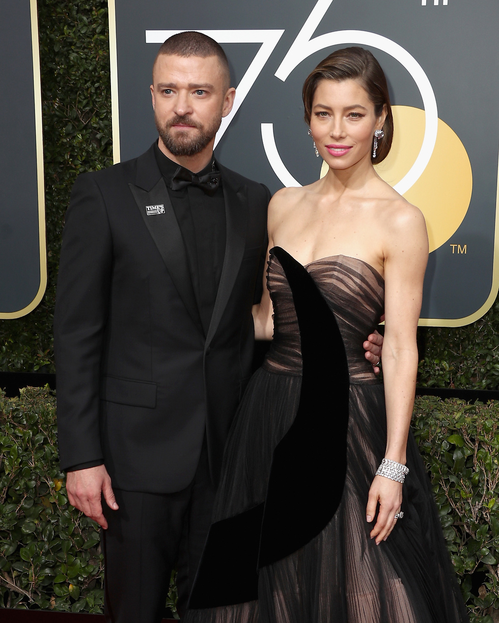 איש משפחה עכשיו. טימברלייק ואישתו, ג'סיקה בייל (Getty Images) (Getty Images)