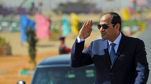 צריך שקט בשביל השקעות. נשיא מצרים (צילום: AP) (צילום: AP)