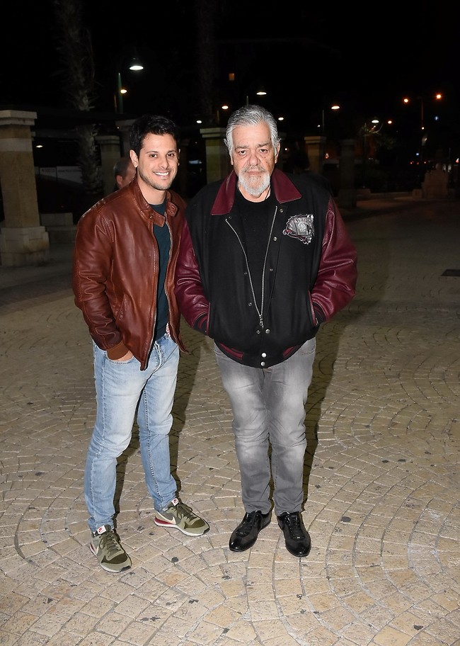 קומבינה? רפי גינת והבן ליאור (צילום: אביב חופי) קומבינה? רפי גינת והבן ליאור (צילום: אביב חופי)