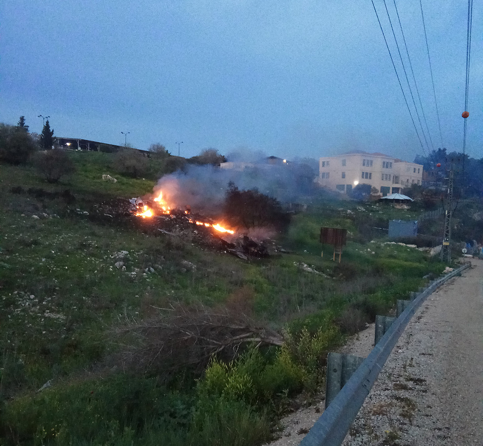 המטוס ננטש עקב נ"מ סורי; צה"ל תקף 12 מטרות סוריות ואיראניות; דיון חירום בקריה 833895401001382980905no