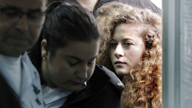 Ahed Tamimi, in court (Photo: AFP)