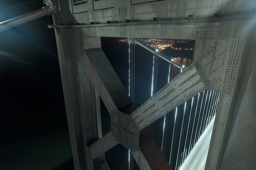 גשר המפרץ בסן פרנסיסקו: הפייבוריט של הצלם הצרפתי (צילום: דיוויד דה רואדה) (צילום: דיוויד דה רואדה)