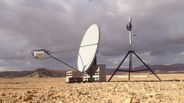 D-Mars, the 2018 Mars simulation project in Israel's Negev Desert (Photo: Shimon Bokshtein)