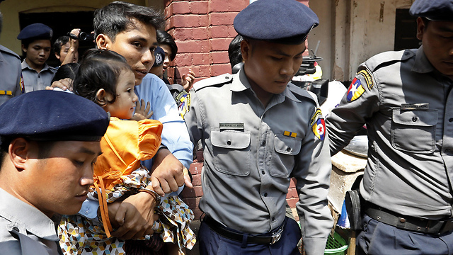 Reuters reporter arrested in Myanmar  (Photo: EPA)