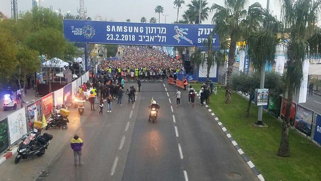 Tel Aviv Marathon, 2018 (Photo: Reuven Schwartz)