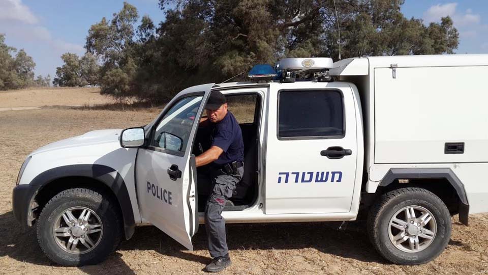 Сапер на работе. Фото: полиция Израиля