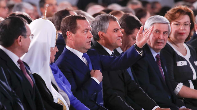 ראש הממשלה הרוסי מדבדב (צילום: רויטרס) (צילום: רויטרס)