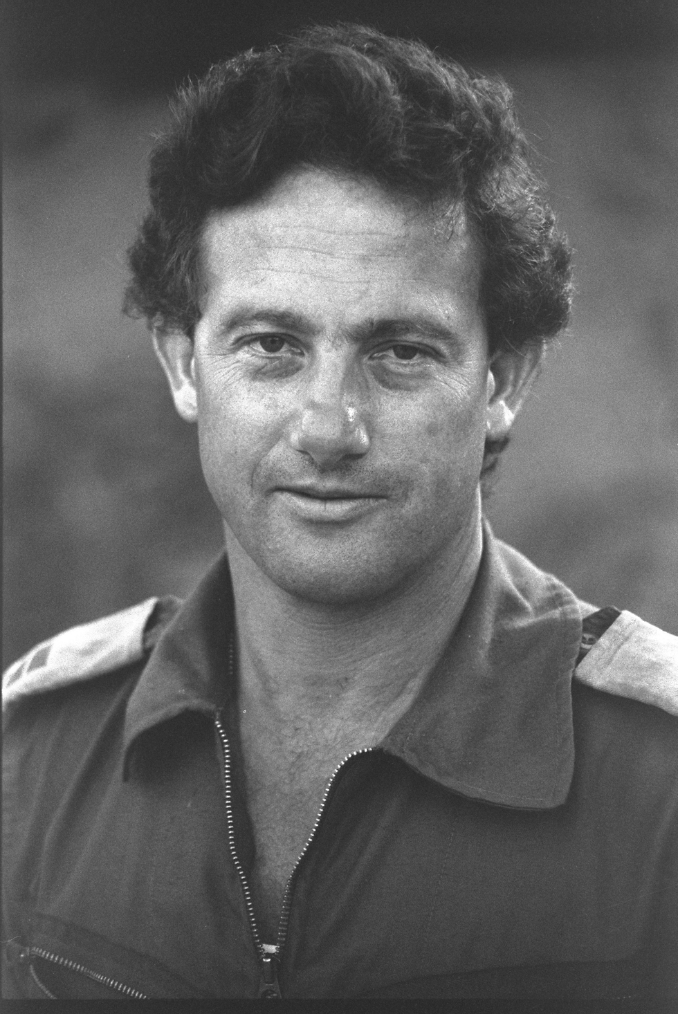 As an IDF Captain, 1982 (Photo: Gov. Press Office)