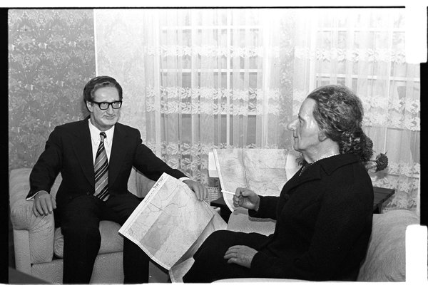 Фигуры Голды Меир и Генри Киссинджера. Фото: Давид Рубингер