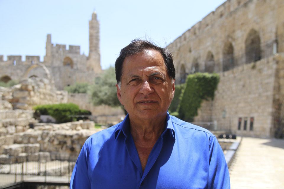 Эхуд Дискин в Иерусалиме