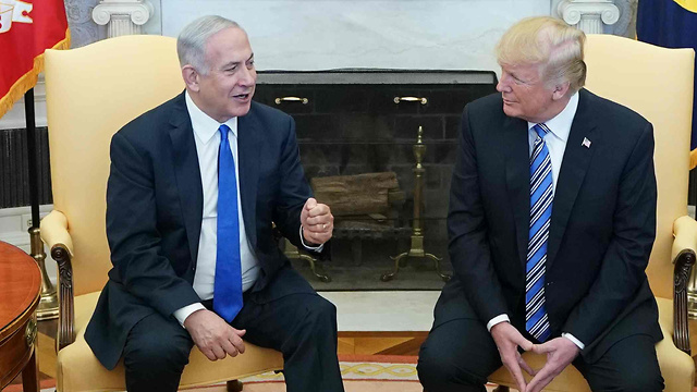 President Trump with PM Netanyahu (Photo: AFP)