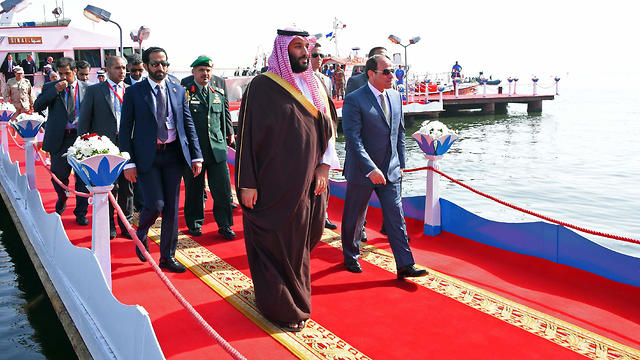 Принц Мухаммед бин-Салман и президент Египта Абдель-Фаттах ас-Сиси. Фото: AFP