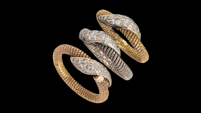 The three rings (Photo: Tiroche Auction House )