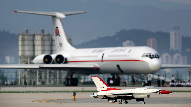 צפון קוריאה אייר קוריו חברת תעופה משווקת מרק כסף ל חיל האוויר (צילום: AP)