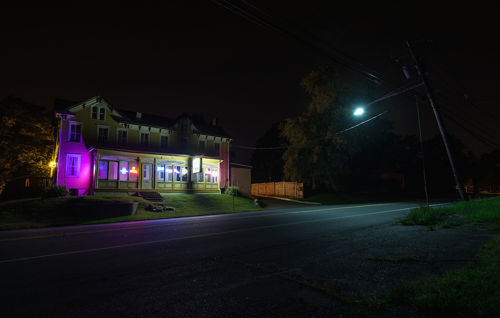אורות באמצע הדרך החשוכה, ניו ג'רזי (צילום: דיוויד דה רואדה)